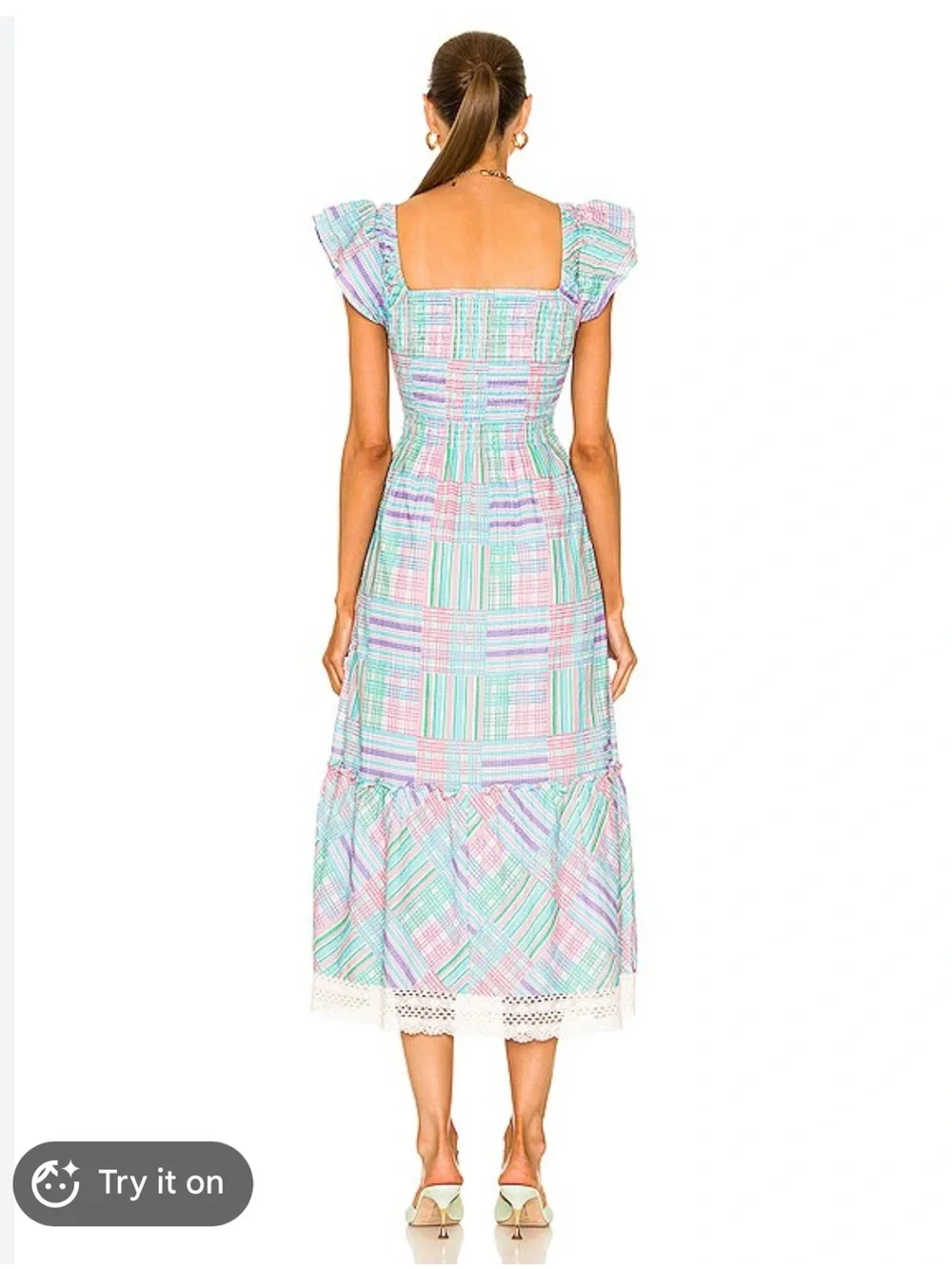 LoveShackFancy Emeka dress In Candyland Multi